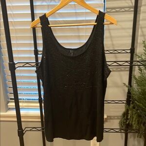 Elegant Black Sleeveless Top